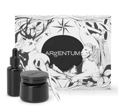 Argentum 银霜70ml+银油30ml+银勺 ￡182.4（约1,652元） 