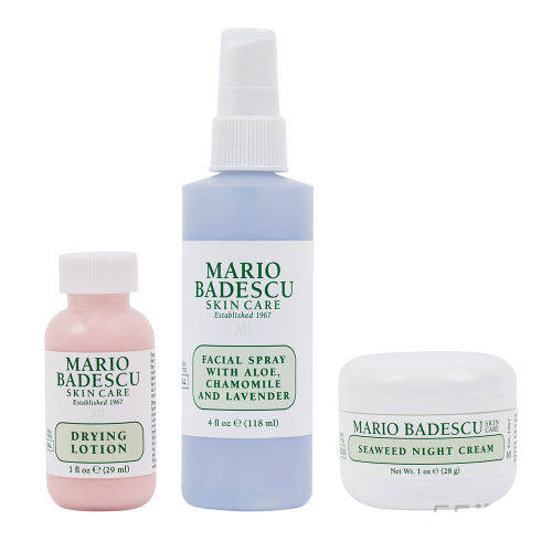 Mario Badescu 抗痘护肤晚间套装 （约273元） 