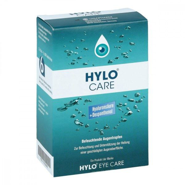 免邮费！德国 Hylo-Care 海露滴眼液 2X10ml €20.99（约164元） 