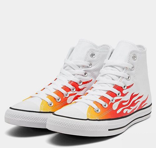 【限时高返7.5%】Converse 匡威 All Star Flame 男子高帮帆布鞋 （约348元） 