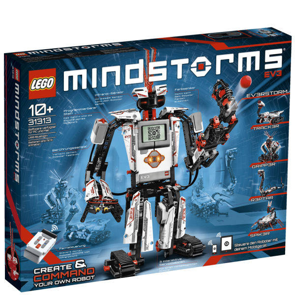 免邮！LEGO 乐高科技组 MINDSTORMS EV3第三代机器人 (31313) ￡199.99（约1,805元） 