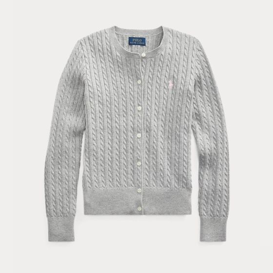 【双11】Ralph Lauren 拉夫劳伦 Cable-Knit Cotton Cardigan 7-16岁开衫 .04（约160元） 