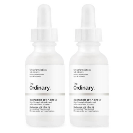 The Ordinary 烟酰胺锌美白精华 30ml*2瓶 ￥89.5 