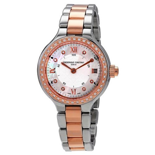 额外立减0！Frederique Constant 康斯登 双色女士气质腕表 FC-281WHD3ERD2B 9（约4,166元） 