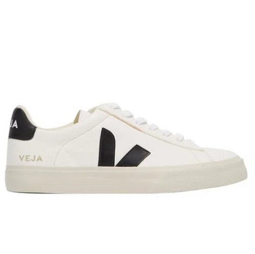 VEJA Campo logo-appliqué 女款小白鞋 €70（约544元） 