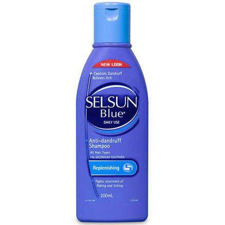 【新人0澳免邮】Selsun blue 去屑保湿洗发露 200ml 6.5澳币（约31元） 