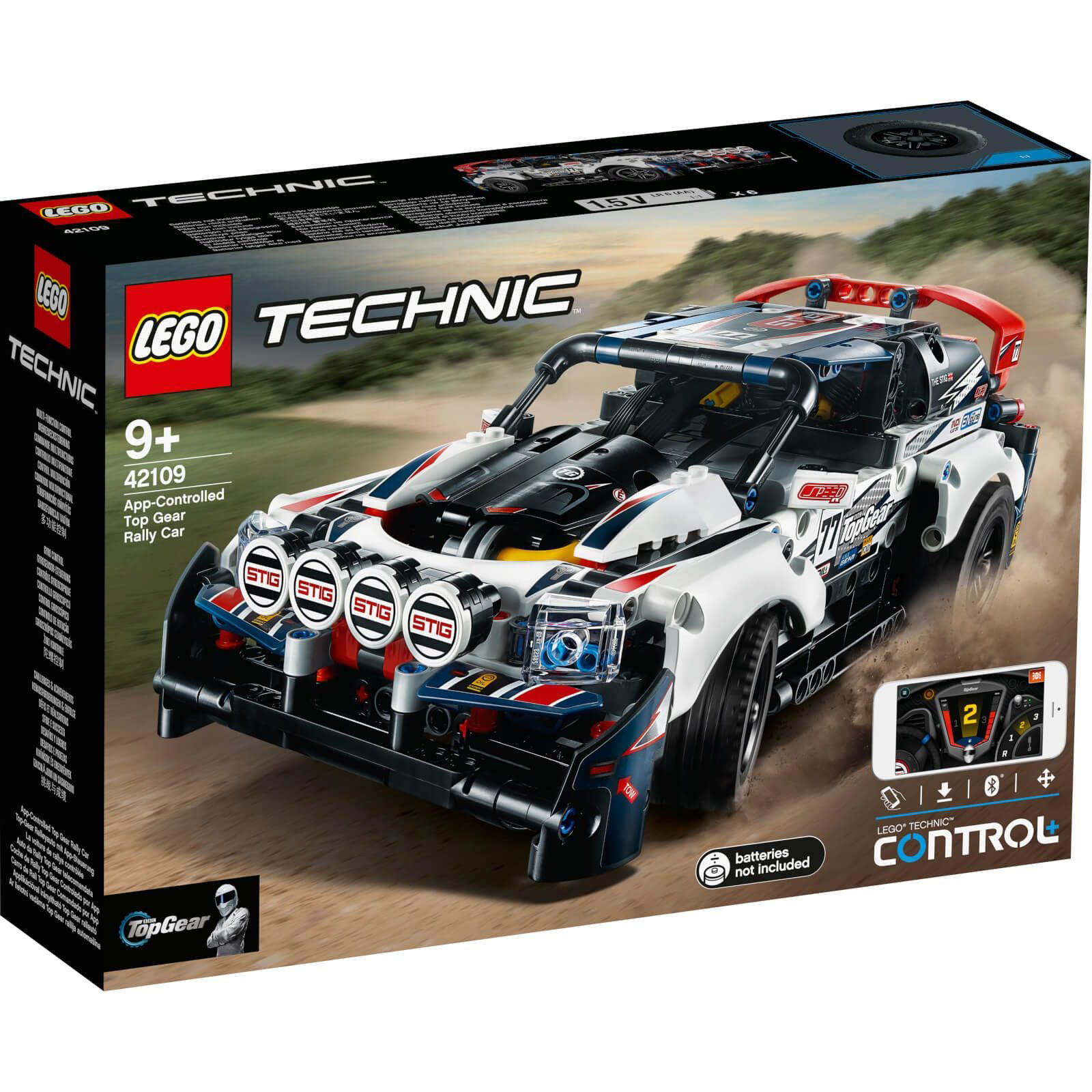 预售！LEGO 乐高 科技系列 Top Gear 遥控拉力赛车 ￡114.99（约1,045元） 