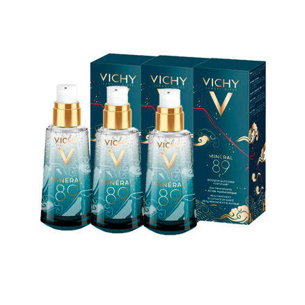 【一套包邮包税】Vichy 薇姿 特别版活泉水玻尿酸89号精华露 50ml*3瓶 €49.95（约387元） 