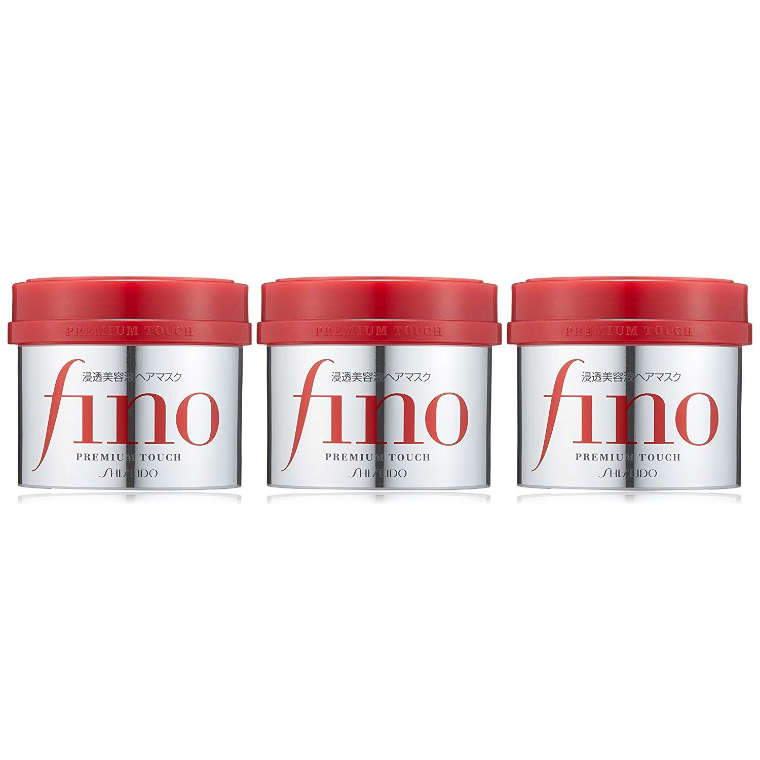 【中亚Prime会员】Fino 美容液浸透护发膜 230g×3罐装 到手价89.5元 