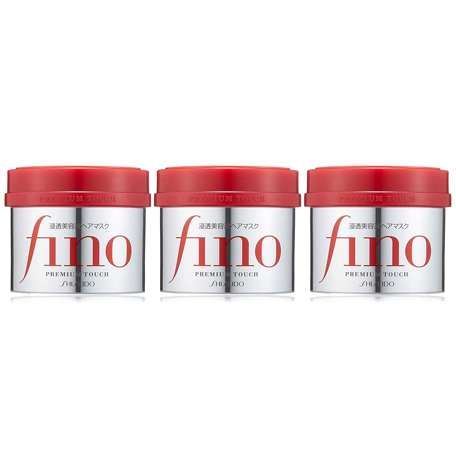 【中亚Prime会员】Fino 美容液浸透护发膜 230g×3罐装 到手价89.5元 