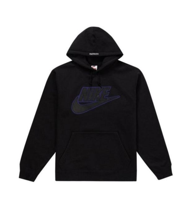 Supreme Nike Leather Applique 联名连帽卫衣 0（约1,950元） 