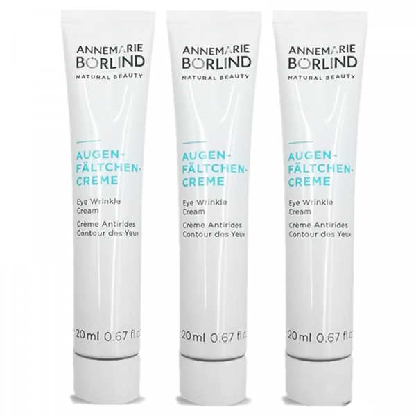 【包邮包税】Annemarie Borlind 安娜柏林 多效抗皱小白管眼霜 20ml*3支 €44.94（约351元） 