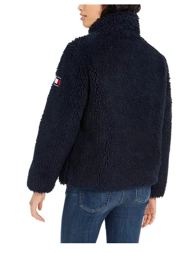 Tommy Hilfiger 羊羔绒立领夹克外套 .8（约416元） 