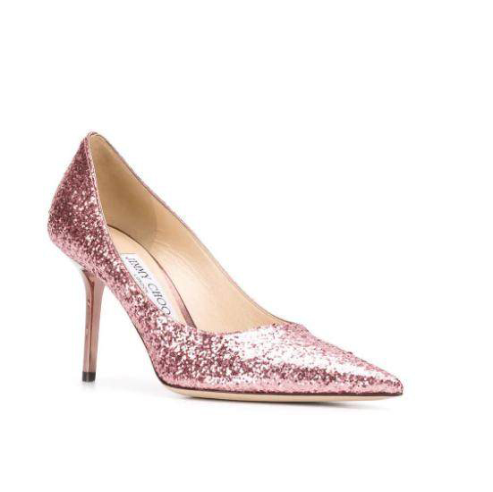 JIMMY CHOO Love 85亮片高跟鞋 ￥3,113.5 