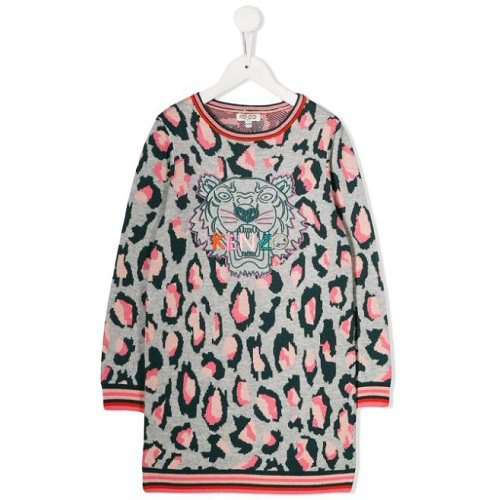 KENZO KIDS Tiger针织连衣裙 ￥908.05 