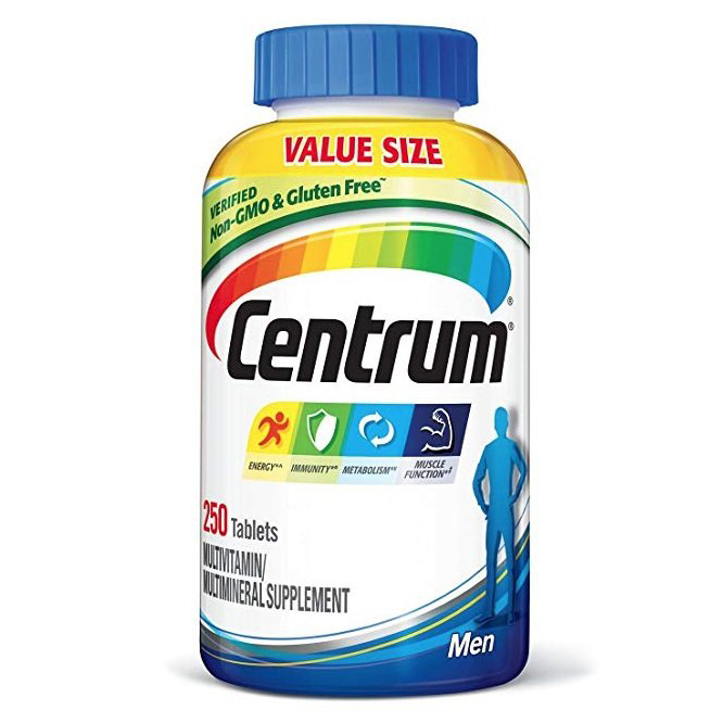 【中亚Prime会员】Centrum 善存 男士多维生素矿物质补充片 250片 到手价119元 