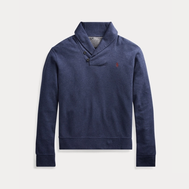 Ralph Lauren 拉夫劳伦 Luxury Jersey Shawl Pullover 上衣 .49（约363元） 