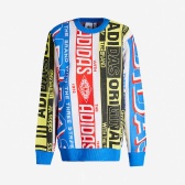 Adidas originals 阿迪达斯三叶草 Logo 印花针织毛衣 Adidas originals 阿迪达斯三叶草 Logo 印花针织毛衣