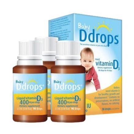 Ddrops 婴儿维生素D3滴剂 