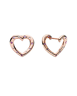 Rose™ Crystal Bright Hearts Earrings