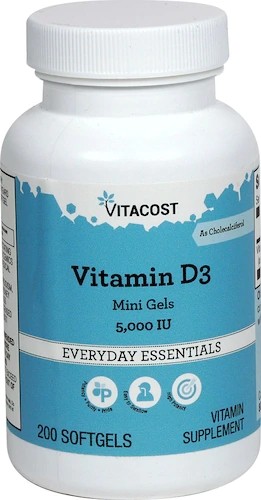 Vitamin D3 软凝胶 5000 IU Vitamin D3 软凝胶 5000 IU