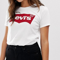 Levi's perfect t-shirt with batwing logo