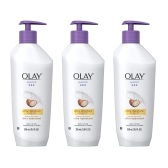 双11限时高返7%！【中亚Prime会员】Olay 玉兰油 乳木果滋润美白身体乳 350ml*3瓶装