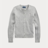 【双11】Ralph Lauren 拉夫劳伦 Cable-Knit Cotton Cardigan 7-16岁开衫