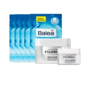 【包邮礼盒】Filorga 菲洛嘉柔滑亮泽 十全大补面膜 50ml+逆时光眼霜 15ml+Balea 保湿面膜 5片