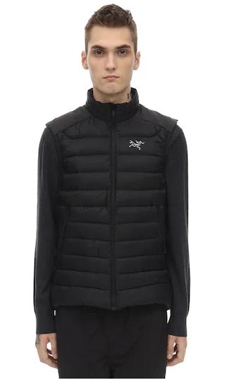 CERIUM LT NYLON DOWN VEST CERIUM LT NYLON DOWN VEST