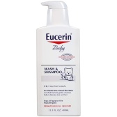 一瓶41元！【中亚Prime会员】Eucerin 优色林 宝宝洗发沐浴露 400ml*3瓶装