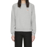 Maison Kitsuné 小狐狸灰色卫衣 $166（约1,156元） 