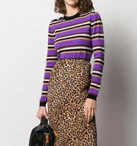 Ganni  Cashmere Striped Sweater