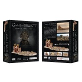 少量好价！【中亚Prime会员】4D Cityscape 权力的游戏 君临城 King's Landing 3D拼图玩具 260块