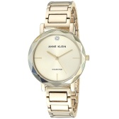 Anne Klein 安妮克莱因 AK/3278 女士镶钻石英手表 到手价270元 