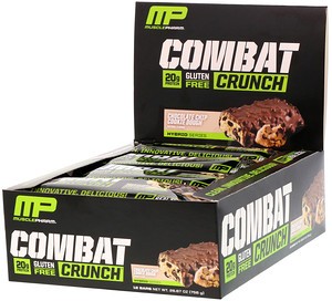 MusclePharm Combat Crunch 巧克力曲奇营养棒
