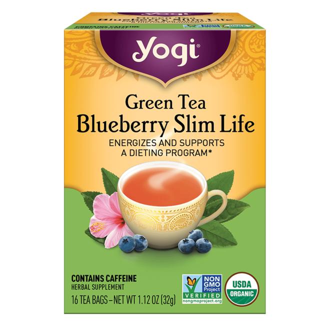 Yogi Tea 绿茶蓝莓茶