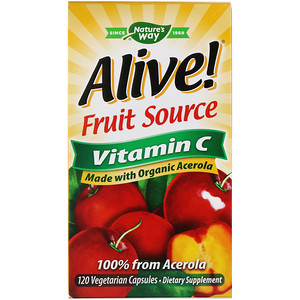 Nature's Way Alive 维生素C 120片 Nature's Way Alive 维生素C 120片