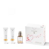 Dr. Hauschka 玫瑰亮肤滋养护肤套装 玫瑰日霜 30ml+舒缓卸妆乳 30ml+爽肤水 30ml