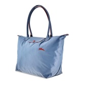 Longchamp 珑骧 Le Pliage 雾蓝色托特包