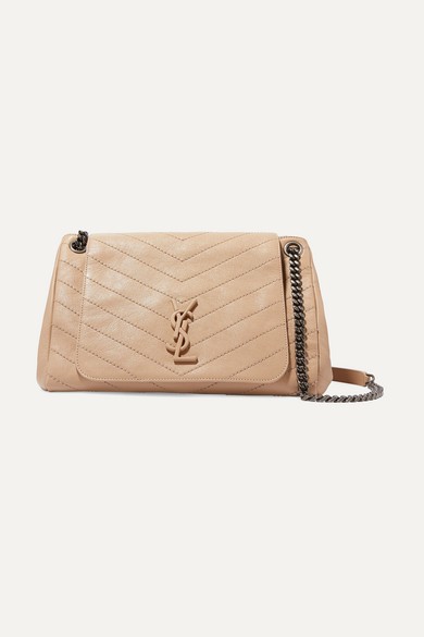 SAINT LAURENTNolita 绗缝皮革中号单肩包 SAINT LAURENTNolita 绗缝皮革中号单肩包