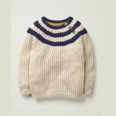Boden Button Neck Crew Jumper 童款毛衣