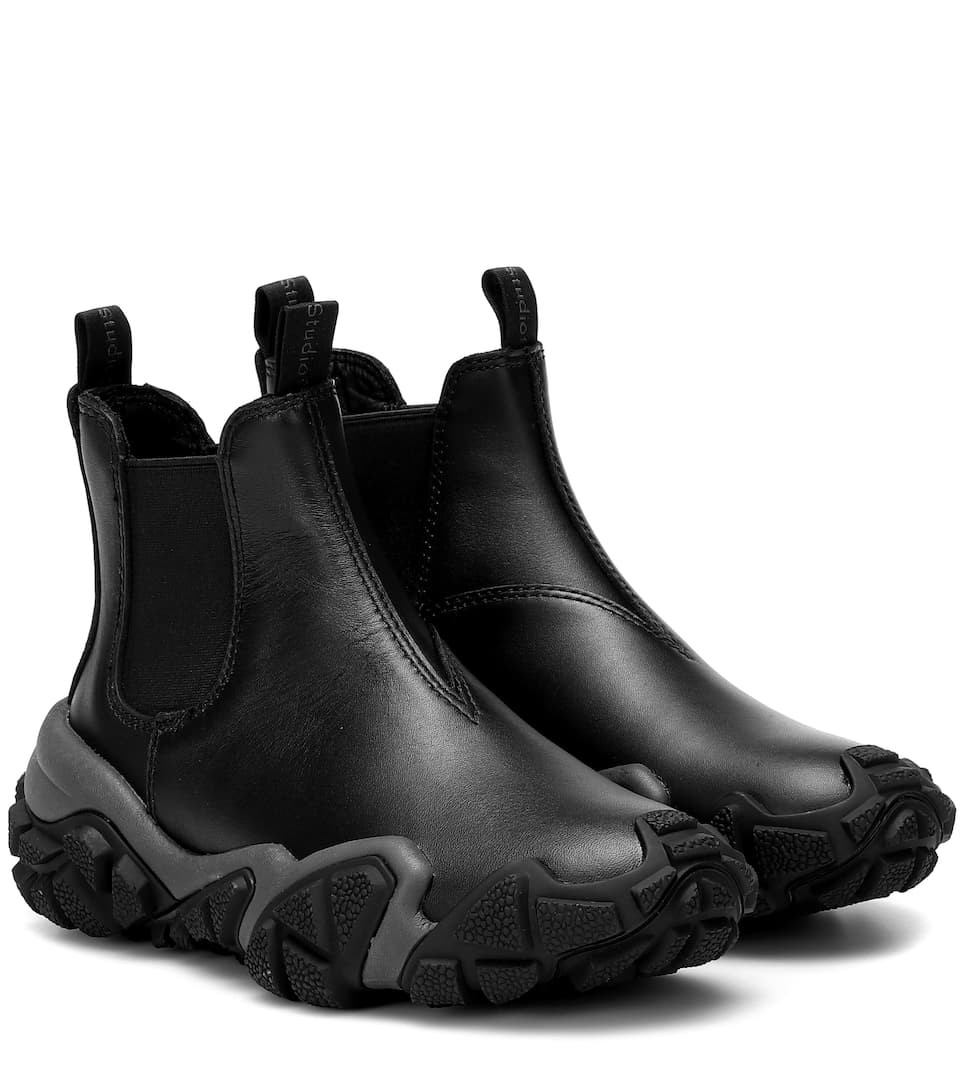 ACNE STUDIOS Bladen皮革及踝靴 ACNE STUDIOS Bladen皮革及踝靴