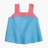 J.Crew Girls Embroidered Tank 女童刺绣背心 J.Crew Girls Embroidered Tank 女童刺绣背心