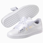 Puma 彪马 Basket Heart 女子亮面蝴蝶结板鞋 $29.99