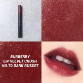 【可直邮】6.7折！Burberry 巴宝莉 哑光气垫唇釉 70号 Dark Russet