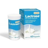 Lactrase 乳糖酶胶囊6000单位 60粒 Lactrase 乳糖酶胶囊6000单位 60粒