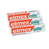 Elmex 易学 德国 Junior 儿童抗龋齿换牙牙膏 (6-12岁)75ml*3支 Elmex 易学 德国 Junior 儿童抗龋齿换牙牙膏 (6-12岁)75ml*3支