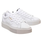 Adidas 阿迪达斯 Sleek Bold 白色低帮运动鞋
